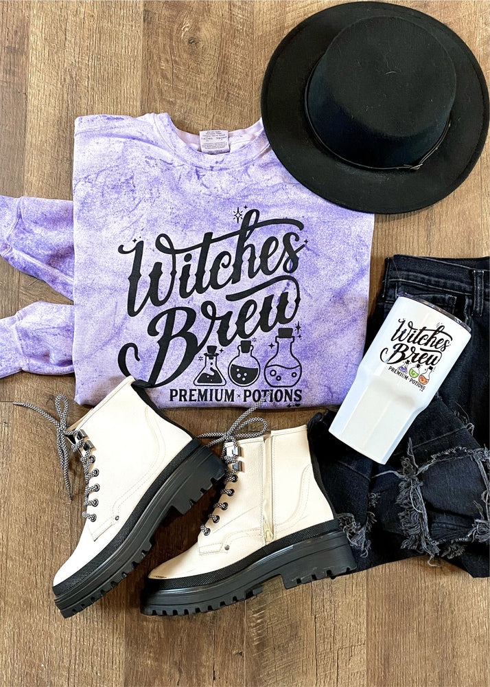 Witches Brew Halloween Sweatshirt (HALLOWEEN2005-SS)