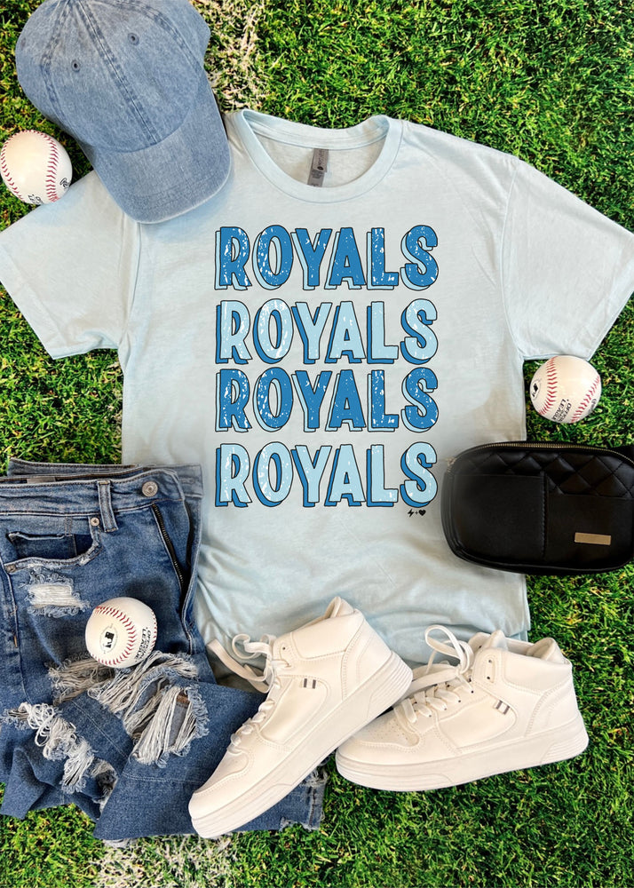 Retro Royals Tee Shirt (KCBB1007-DTG-TEE)