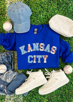 Faux Patch Kansas City Sweatshirt (KCBB1026-DTF-SS)