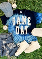 Blue Tie Dye Game Day Tee Shirt (KCBB1027-SPT-TEE)