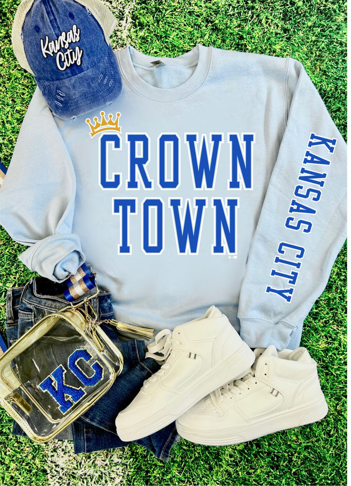 Crown Town KC  Sweatshirt (KCBB1028-DTF-SS)