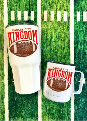 KC Kingdom Leo Football Metal Drinkware (KCDW1005)