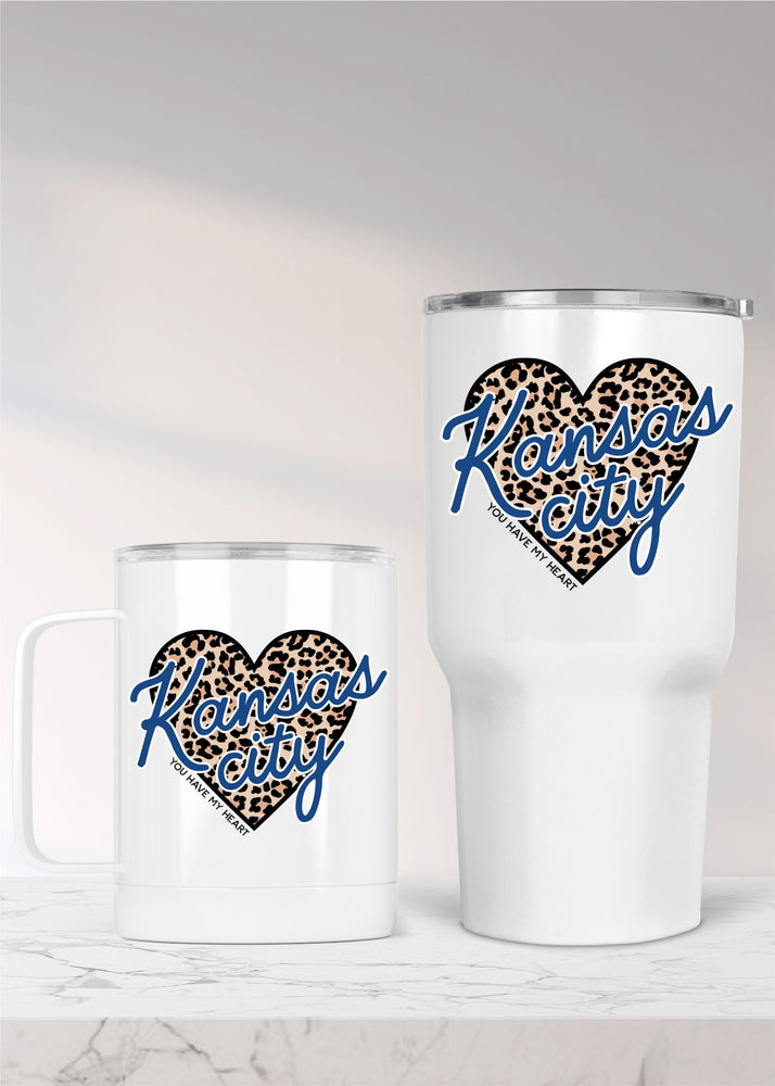 KC You have my Heart Royals Metal Drinkware (KCDW1013)
