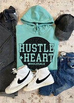 Black Leopard Custom Boutique Hoodie (LOGO1006-DTG-SEAGREEN)