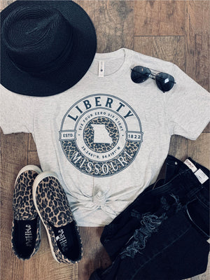 Leopard City Stamp Tee (STATE1006-TEE)