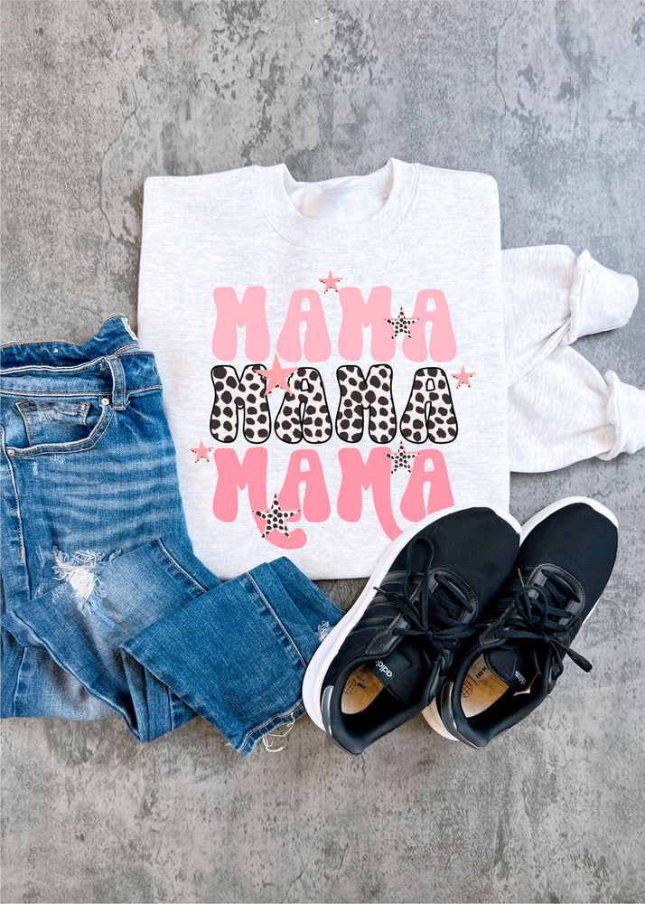 Pink Mama Repeat Sweatshirt (MAMA1004-DTG-SS)