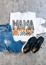 Mama on Fire Sweatshirt (MAMA1007-DTG-SS)