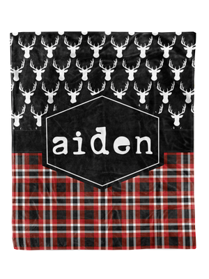 
            
                Load image into Gallery viewer, Plaid and Dear Custom Minky Blanket (MINKY1009)
            
        