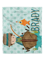 Fishing Custom Minky Blanket (MINKY1022)