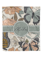 Butterflies Custom Minky Blanket (MINKY1033)