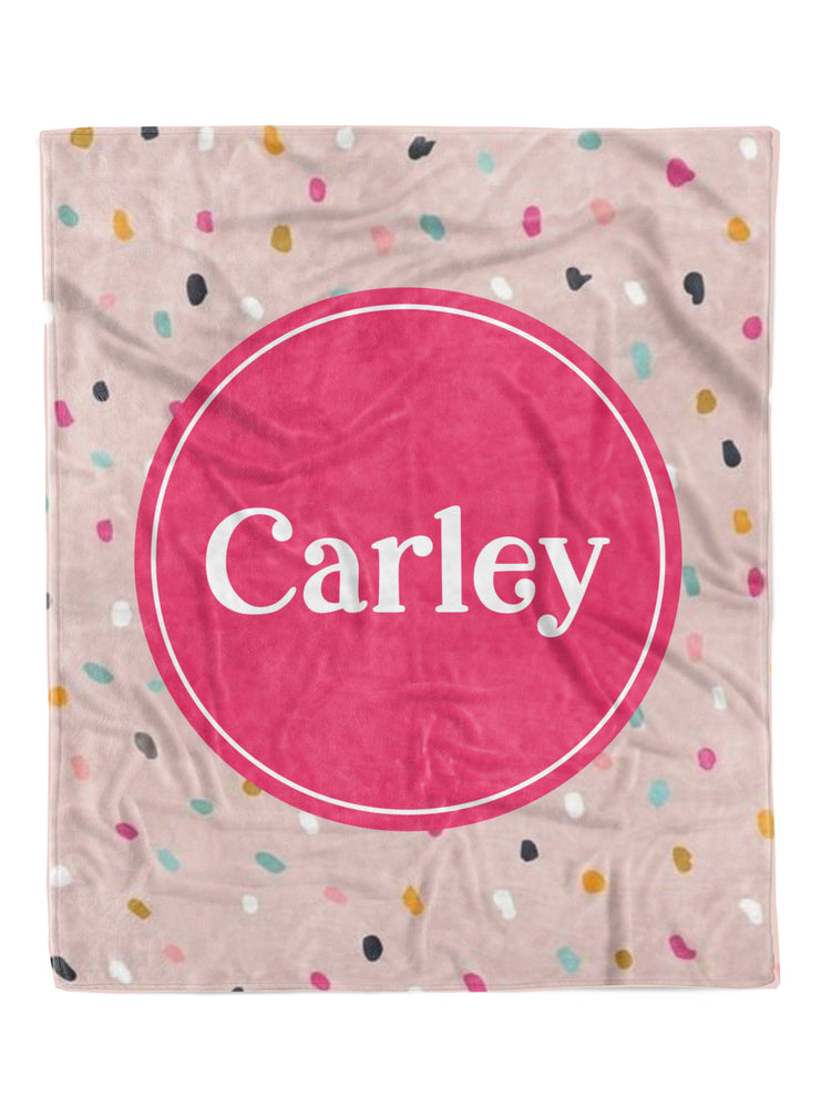 Confetti Custom Minky Blanket (MINKY1073)