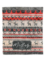 Christmas Sweater Custom Minky Blanket (MINKY1108)