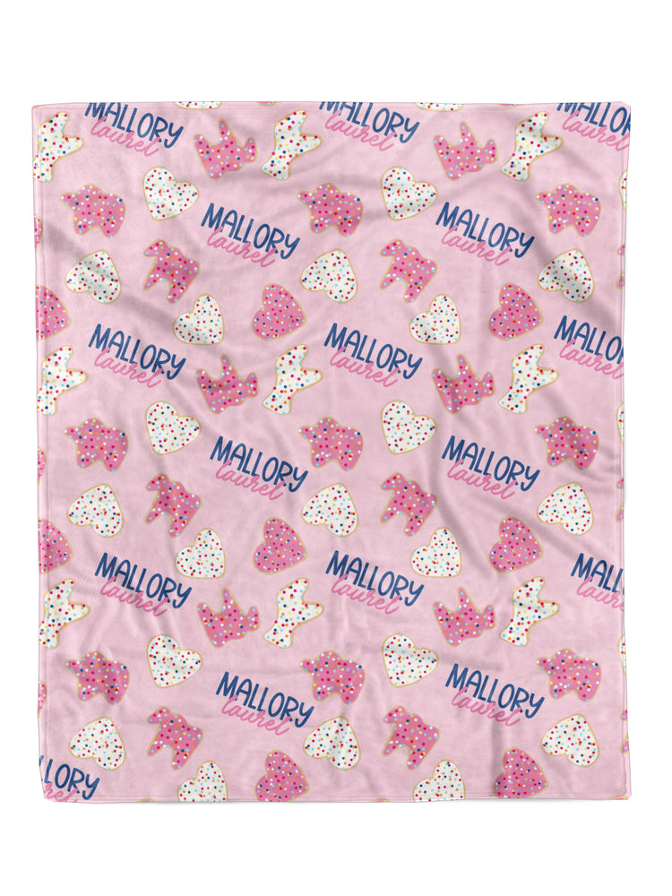 Animal Cracker Love Custom Minky Blanket (MINKY1122)
