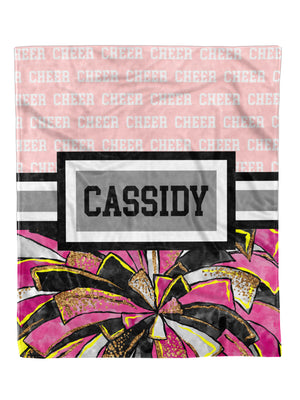Cheer Zoom Minky Blanket (MINKY1195)