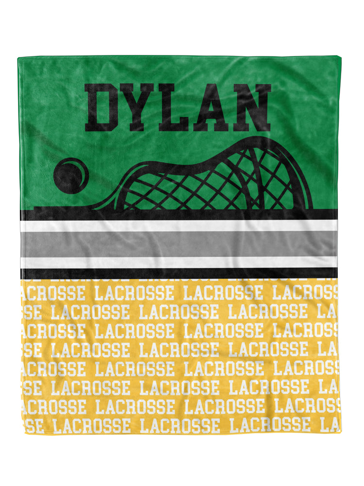 Lacrosse Split Minky Blanket (MINKY1226)