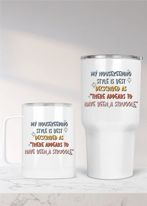 
            
                Load image into Gallery viewer, There has been a struggle Metal Convo Drinkware (MM1009)
            
        