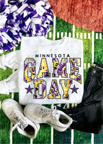 Minnesota Tie Dye Game Day ASH Sweatshirt (MV1002-DTG-ASHSS)