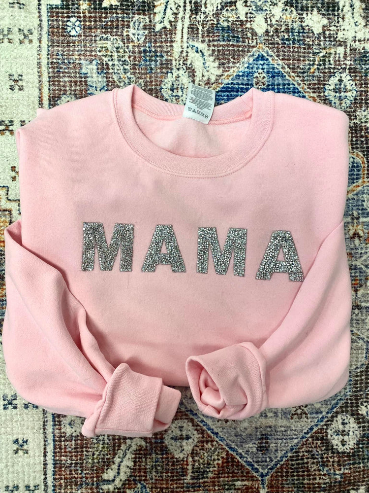Mama Rhinestone Sweatshirt (RS1002)