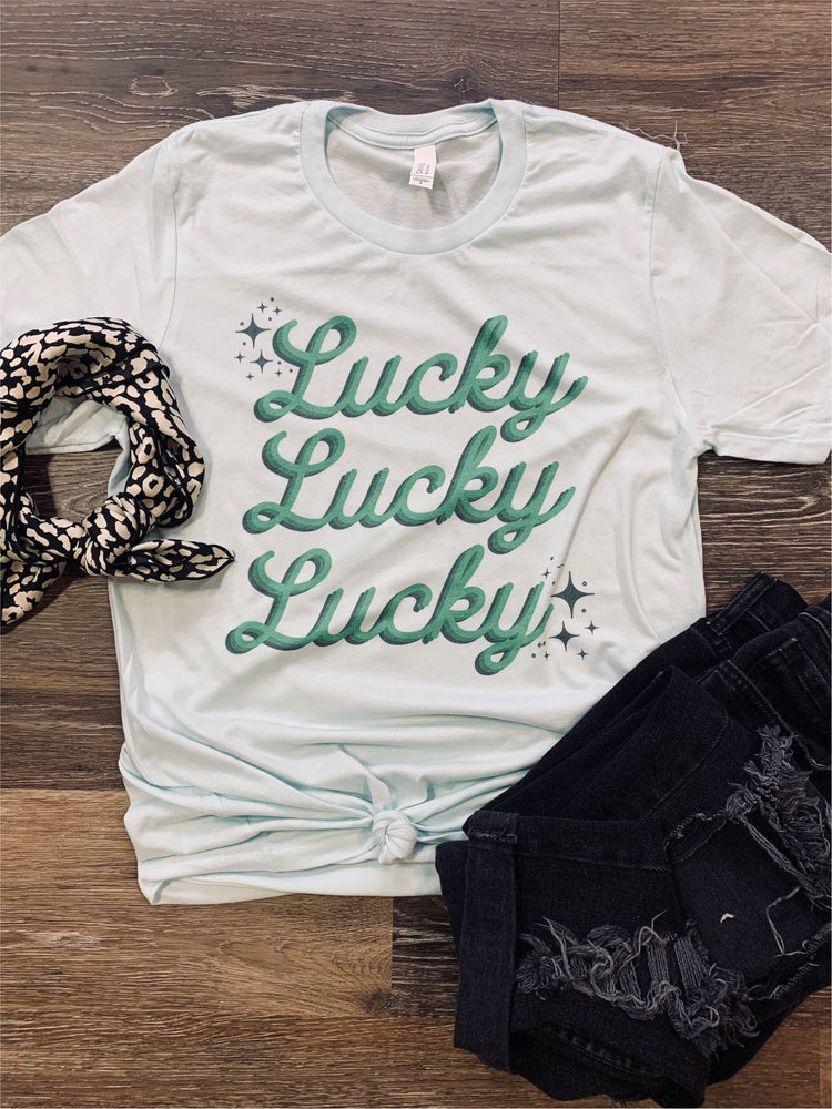 Lucky Lucky Lucky St. Patty's Tee (STPATTY1005-TEE)