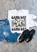 Retro Game Day Soccer Sweatshirt (SOCCER1003-DTG-SS)