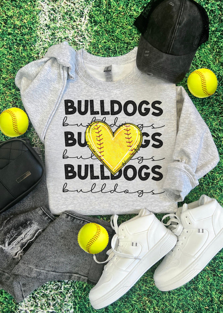 For the Love of Softball Custom Sweatshirt (SOFTBALL1005-DTG-SS)