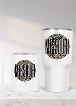 Leo Circle State Custom State Drinkware (STATEDW1005)