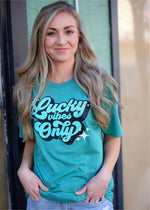 Lucky Vibes Only St. Patty's Day Tee (STPATTY1011-TEE)