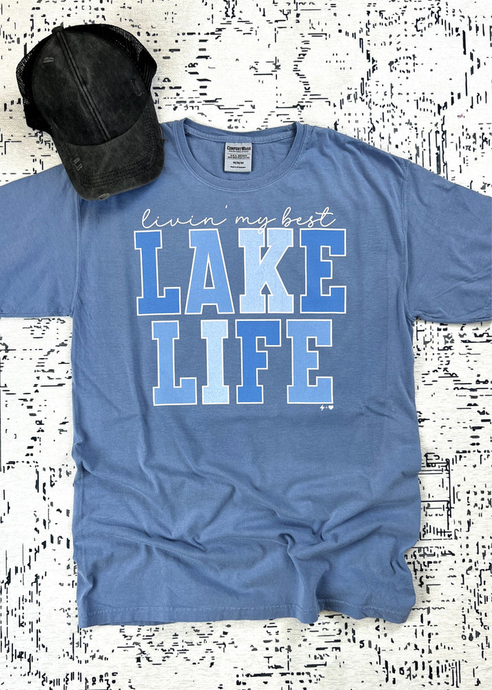 Living my Best Lake Life Tee (SUMMER1006)