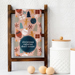 Christmas Calories Don't Count Tea Towel (TTOWEL1037)