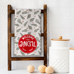 
            
                Load image into Gallery viewer, Welcome to the Jingle Tea Towel (TTOWEL1047)
            
        
