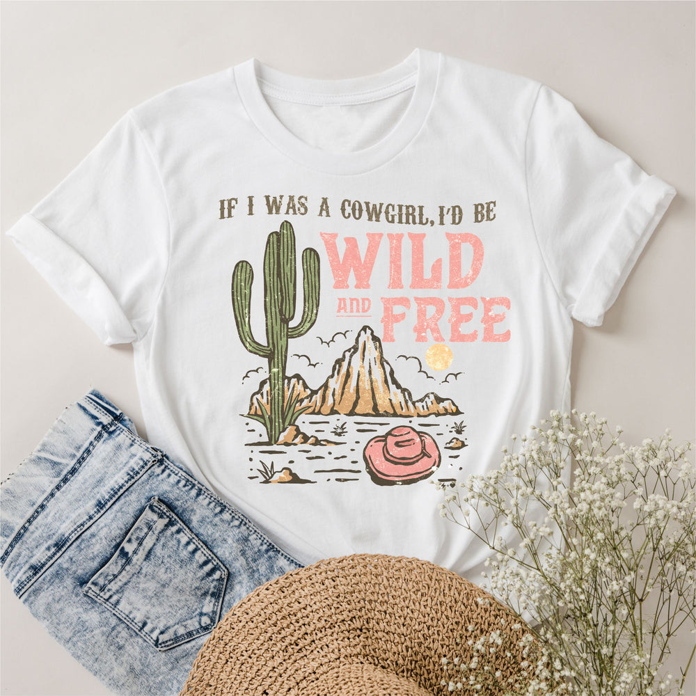 
            
                Load image into Gallery viewer, if I was a Cowgirl $12 Graphic Tee (TEE1005)
            
        