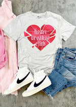 Heart Breaker Club Valentines Tee (VDAY1007-SUB-TEE)
