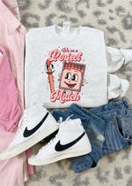 Perfect Match Valentine Sweatshirt (VDAY1022-DTG-SS)