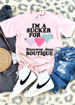 I'm a Sucker for You Custom Boutique Tee (VTINE1022-DTG-TEE)