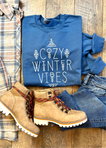 Cozy Winter Vibes Christmas Sweatshirt (XMAS1057-SPT-SS)